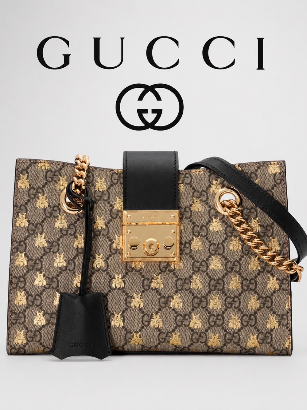 Gucci Bee Padlock Shoulder Bag or Crossbody
